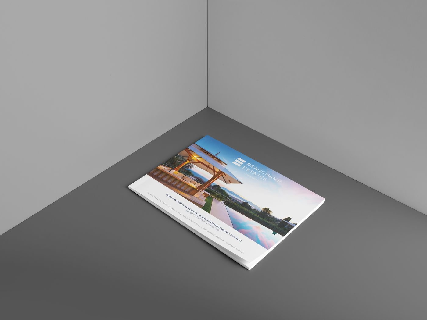 Brochures reliées ouvertes, montrant le dos carré collé